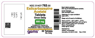 51407-782-30LB - Eslicarbazepine Acetate 800mg - Rev. 0725.jpg - 51407 782 30LB   Eslicarbazepine Acetate 800mg   Rev. 0725